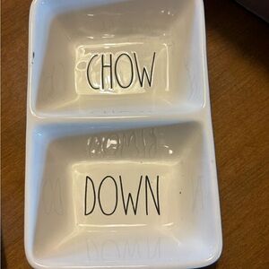 Rae Dunn White Ceramic  Dish